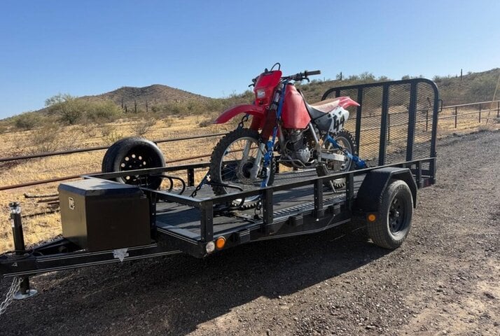 Motorcycle trailer