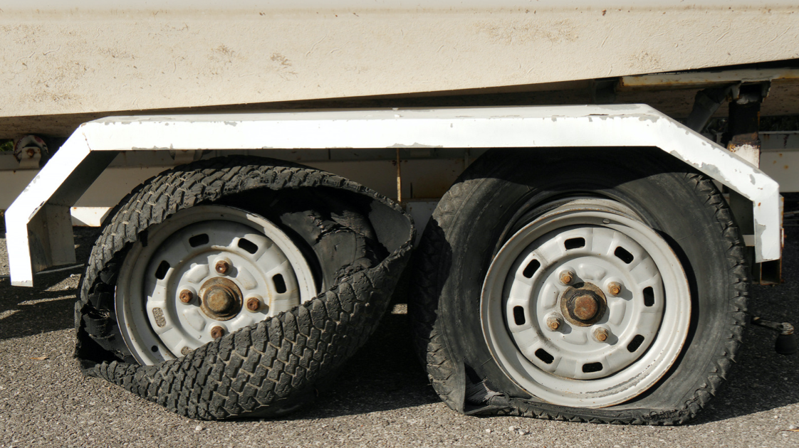 Knowing when to replace trailer tires.