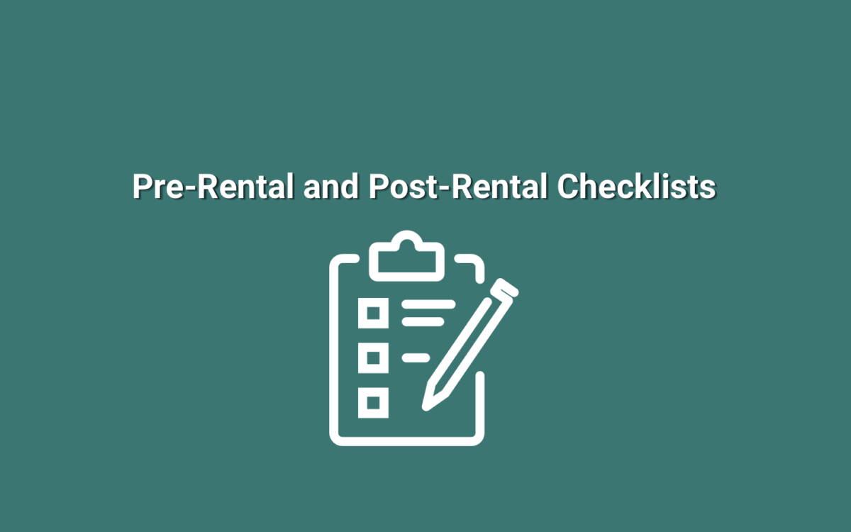 Pre-Rental and Post-Rental Checklists Every Trailer Host Should Use